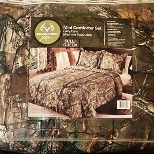 REALTREE Camo Five Piece Queen/Full Comforter Set